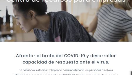 Facebook ayudará a pymes afectadas por el COVID-19